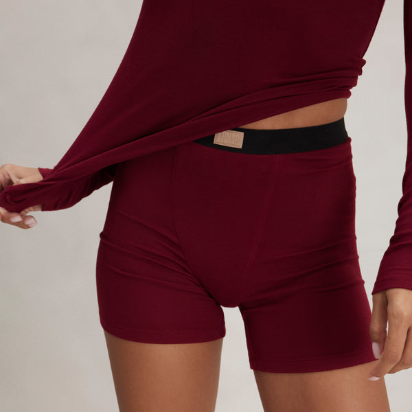 Soft Modal Rib Boyshort
