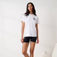 Lunya Tee - LUNYA x LACMA Graphic Tee #White/Waterlily