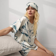 Lunya x Grace Dines Washable Silk Sleep Mask - #Whispered Bloom