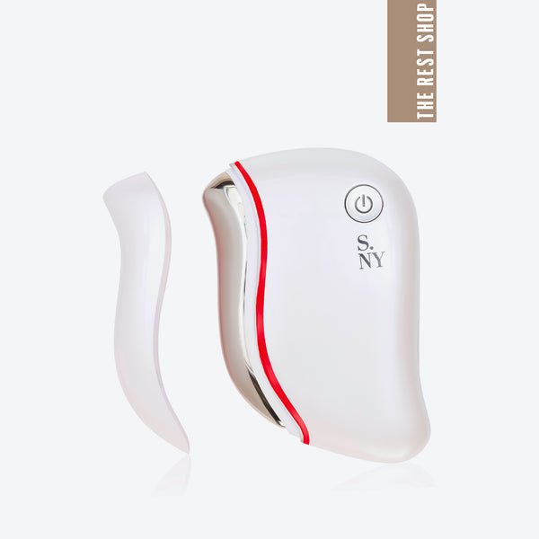 NY It's Lit® Red LED Gua Sha Facial Massager