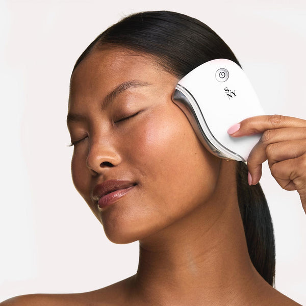 NY It's Lit® Red LED Gua Sha Facial Massager