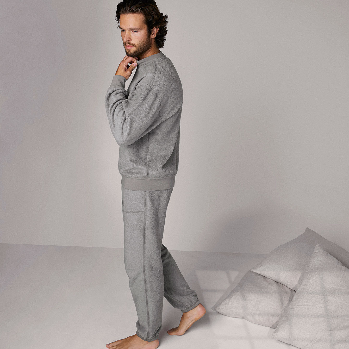 Men’s Silksweats™ Reversible Pocket Sweatshirt - Ebbing Fog / S