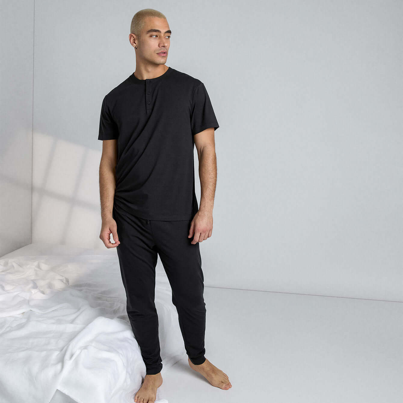 Slumberknit™ Henley-T-Shirt für Herren