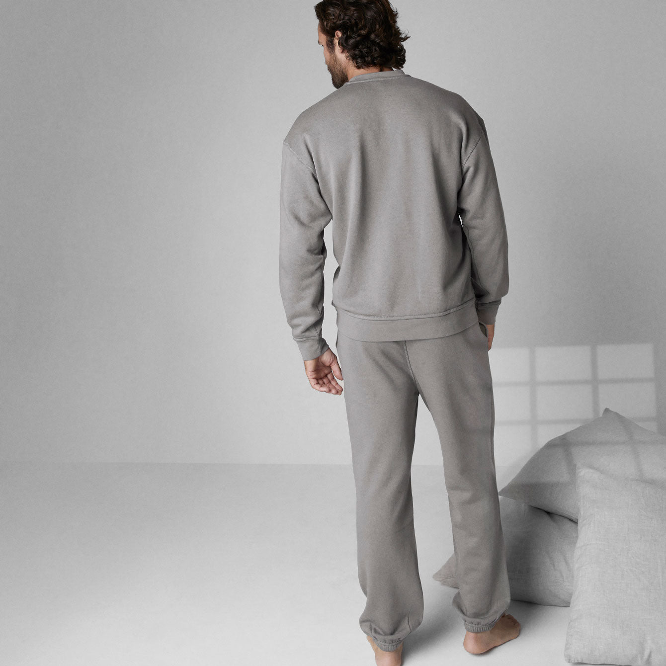 Men's Silksweats Reversible Jogger - #Ebbing Fog