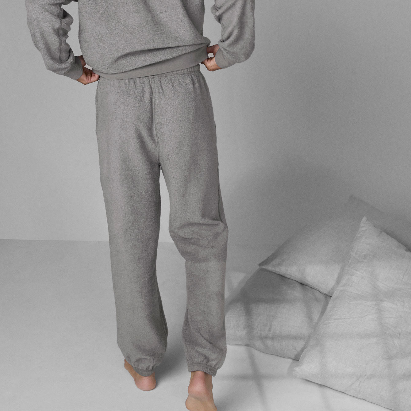 Men's Silksweats Reversible Jogger - #Ebbing Fog