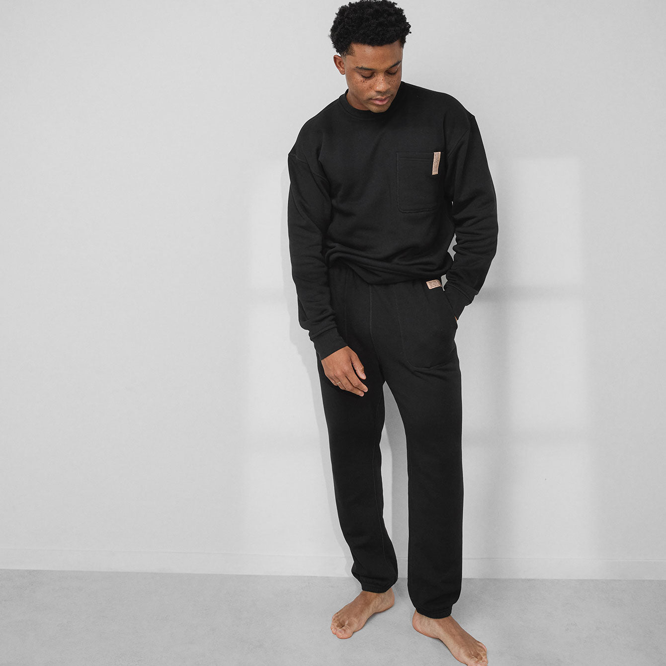 Men's Silksweats Reversible Jogger - #Immersed Black