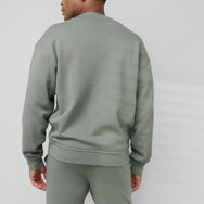 Men's Silksweats Reversible Pocket Sweatshirt - #Shaded Olive