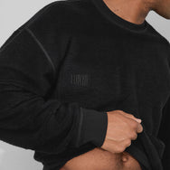 Men's Silksweats Reversible Pocket Sweatshirt - #Immersed Black