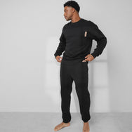 Men's Silksweats Reversible Pocket Sweatshirt - #Immersed Black