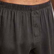 Lunya Men's Washable Silk Boxer- #Meditative Grey