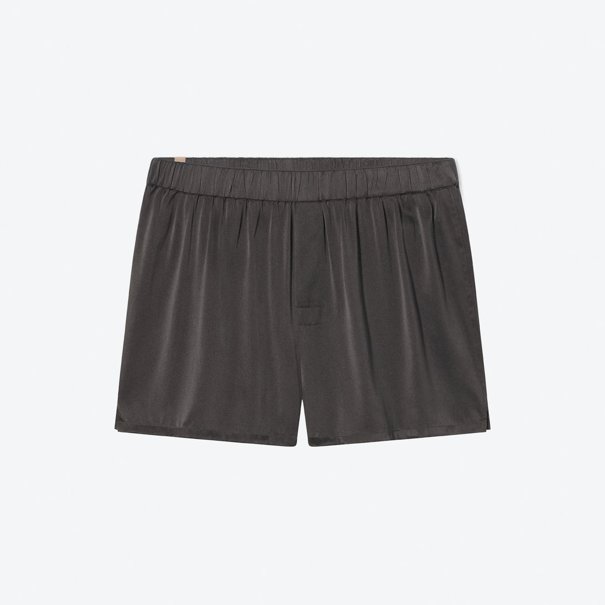 Lunya Men's Washable Silk Boxer- #Meditative Grey