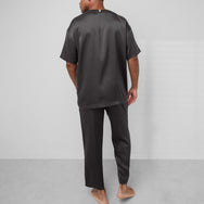 Lunya Men's Washable Silk Set- #Meditative Grey