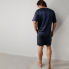 Lunya Men's Washable Silk Short Set- #Deep Blue