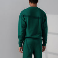 Lunya Loungewear Men's Silksweats™ Midweight Reversible Pocket Sweatshirt - #Noble Green