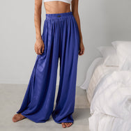 Hose aus Bio-Pimabaumwolle mit weitem Bein