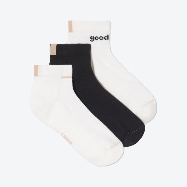3 Pack Organic Cotton Socks – Lunya