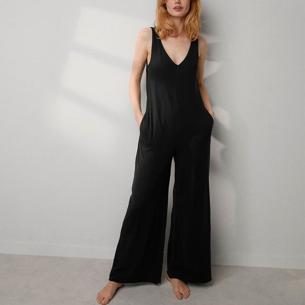 Organic Pima Double V Jumpsuit – Lunya