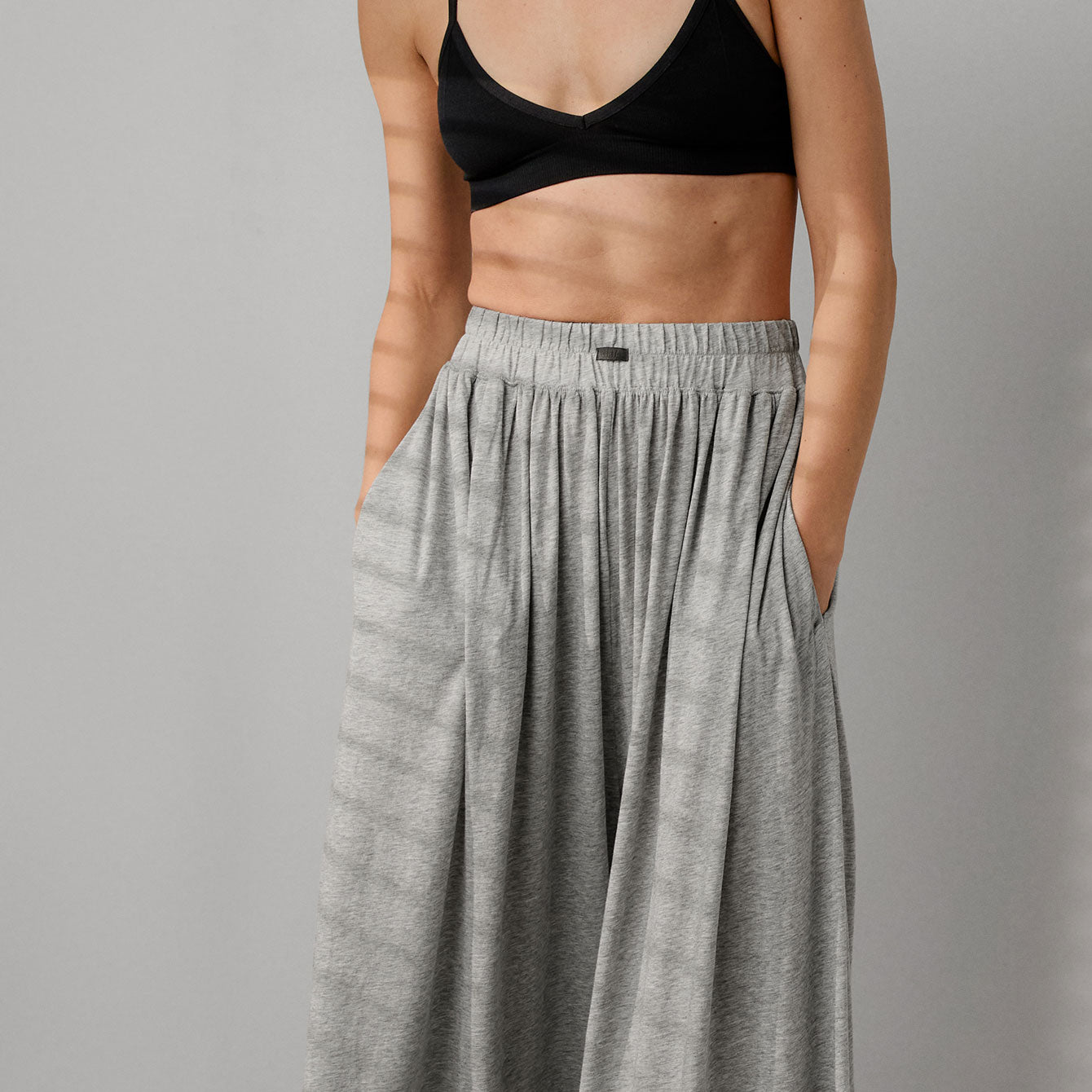 Pantalon large en Pima biologique