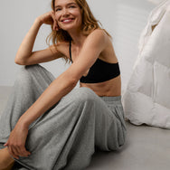 Pantalon large en Pima biologique