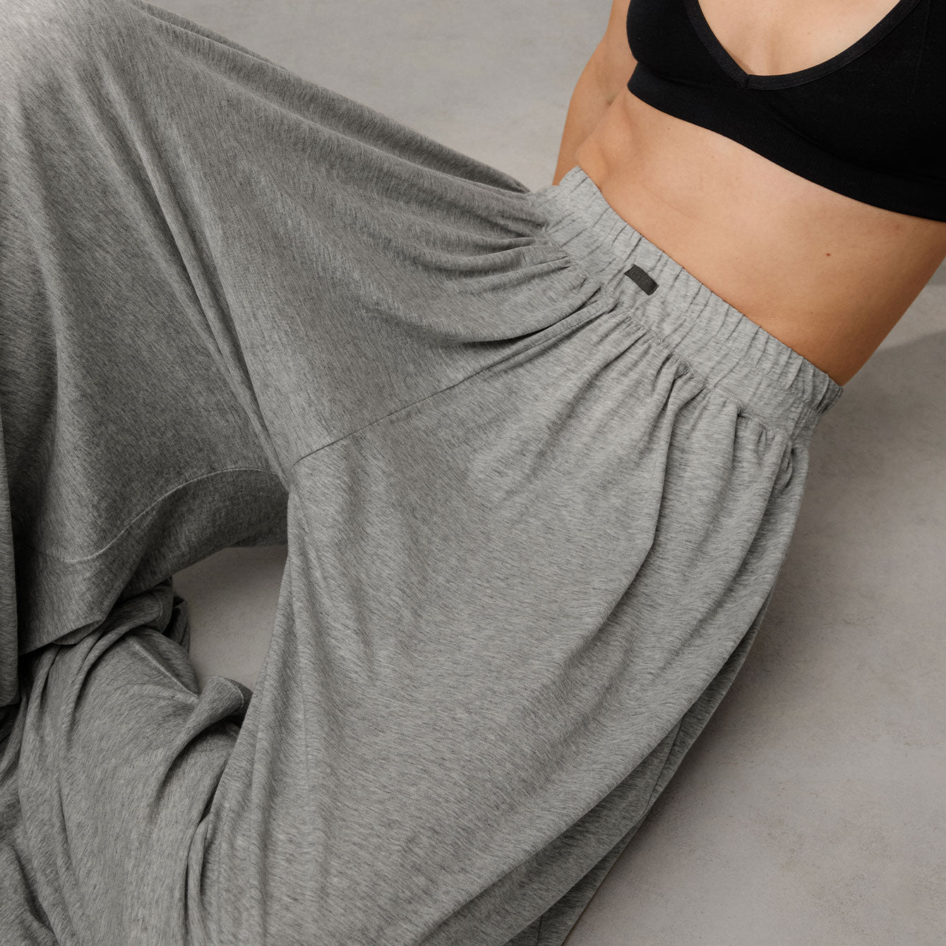 Pantalon large en Pima biologique
