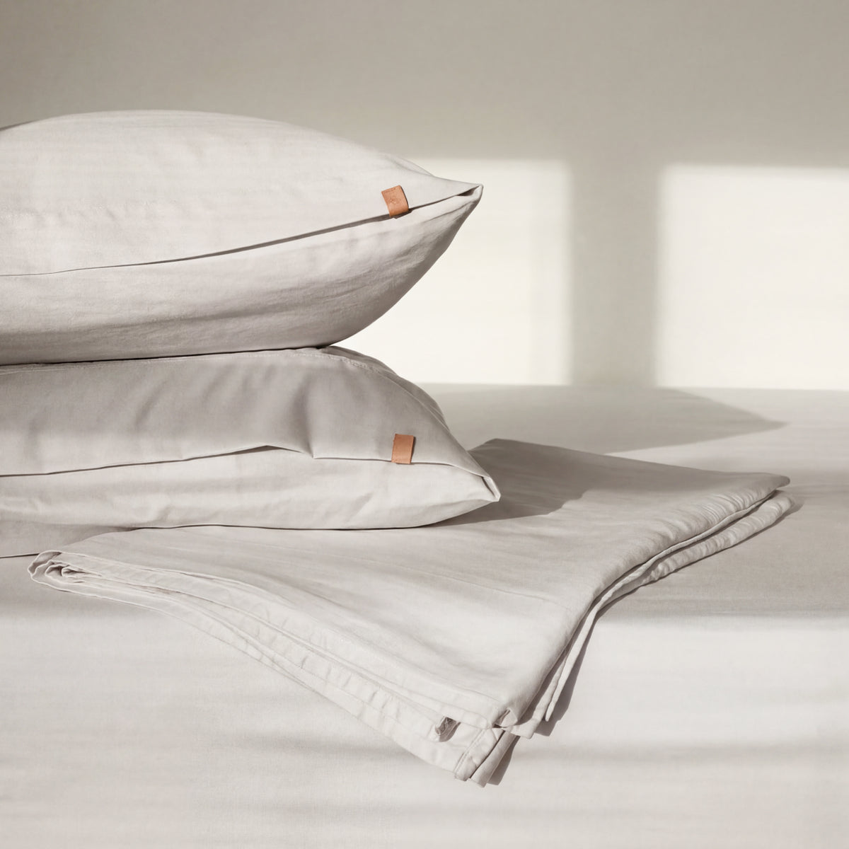 Lunya Bedding - THE QUINTESSENTIAL SHEET SET #MORNING FOG