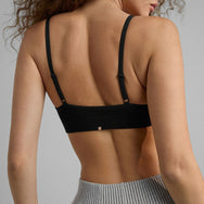 Lunya Intimates Seamless Modal Bare Bralette - #Immersed Black