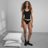 Lunya Intimates Seamless Modal Tank - #Immersed Black