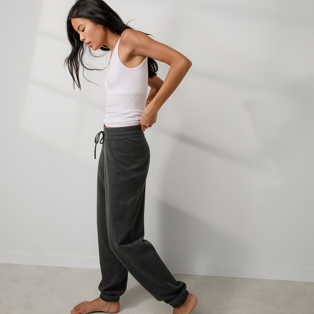 Lunya Essentials Seamless Modal Tank - #Sincere White
