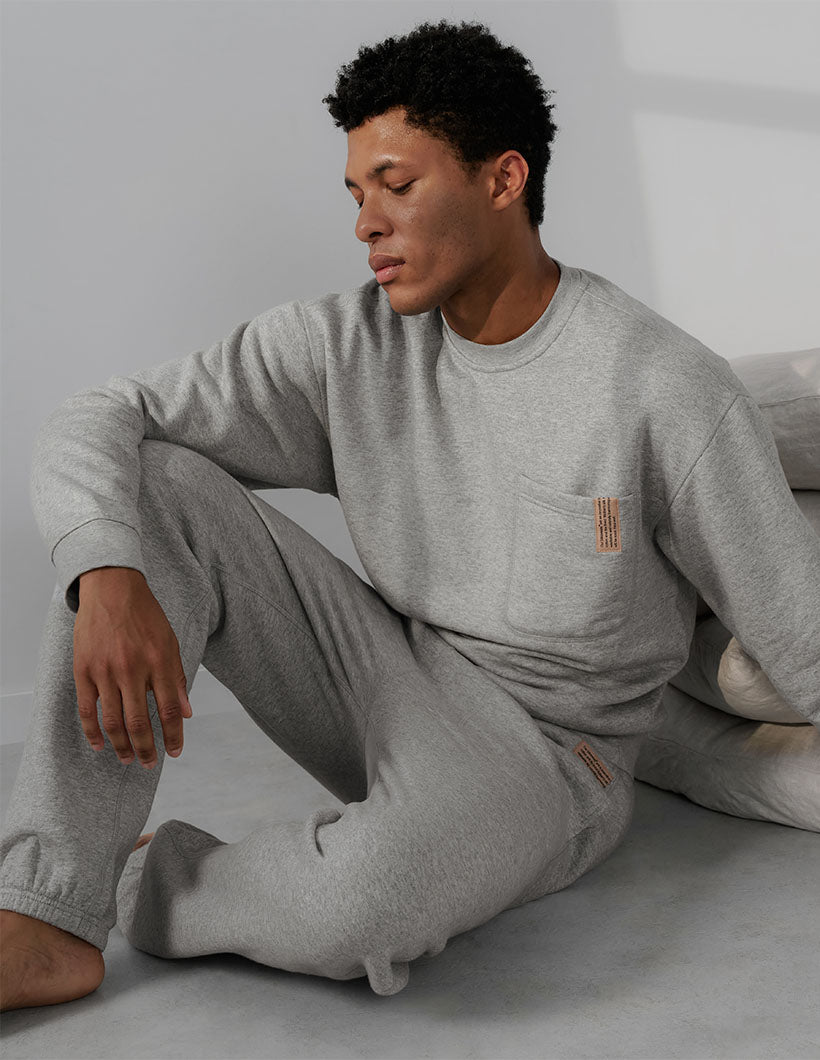Silksweats™ Mittelschweres Wende-Sweatshirt mit Tasche für Herren