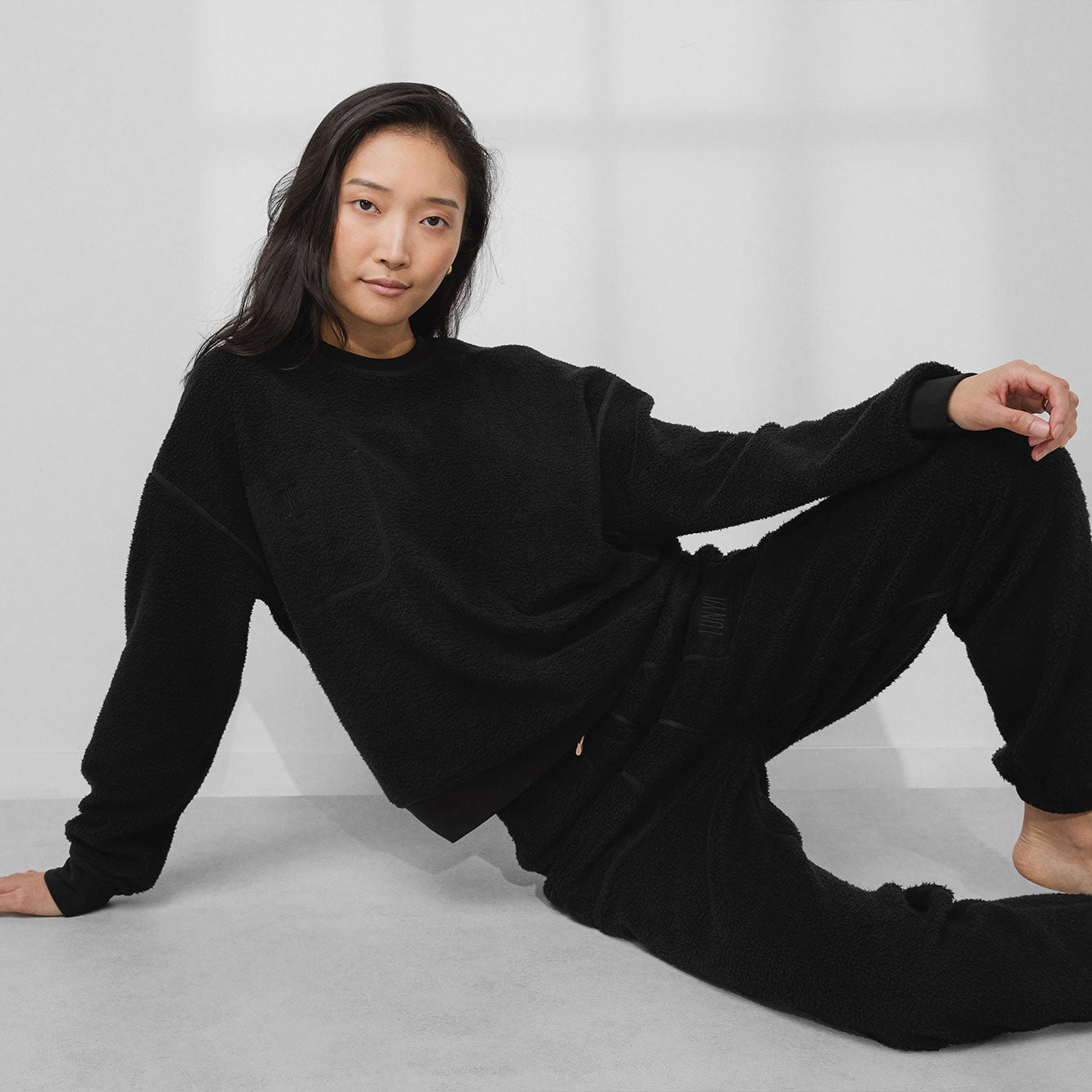 Silksweats Reversible Pocket Sweatshirt - #Immersed Black