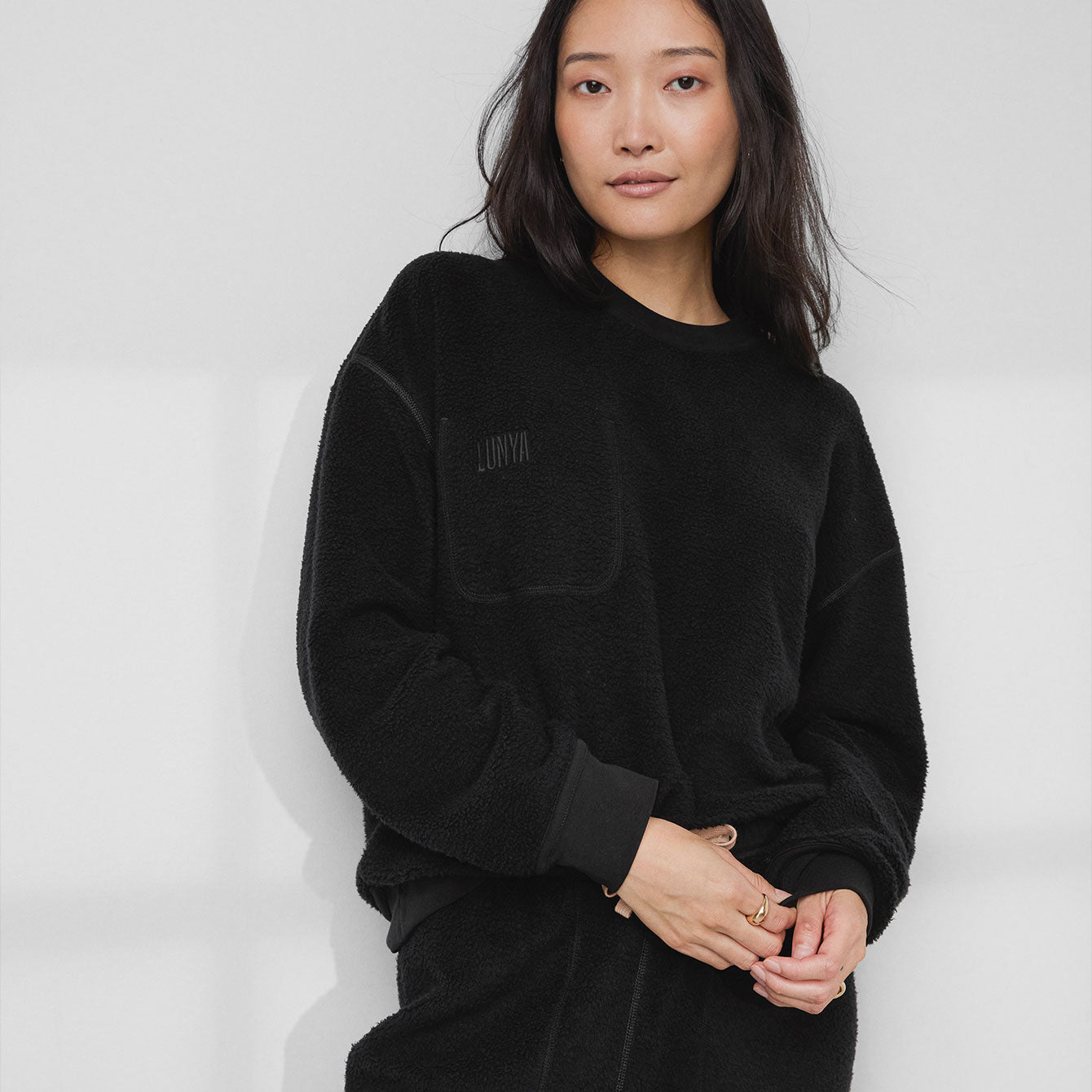 Silksweats Reversible Pocket Sweatshirt - #Immersed Black