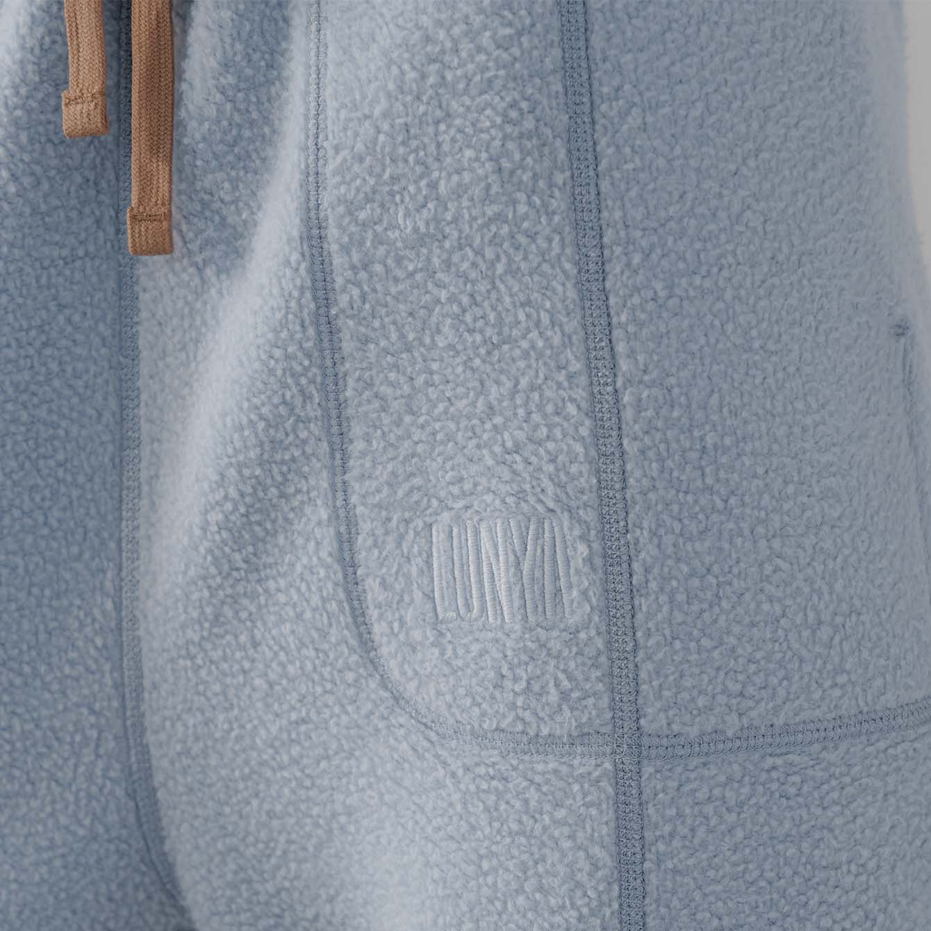 Lunya Loungewear Silksweats™ Midweight Reversible Seamed Jogger - #Welkin Blue