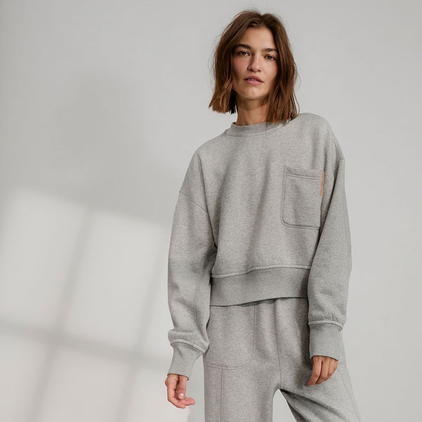 Silksweats™ Midweight Reversible Seamed Sweatshirt