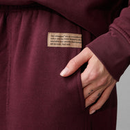 Lunya Loungewear Silksweats™ Reversible Jogger - #Calliope Wine