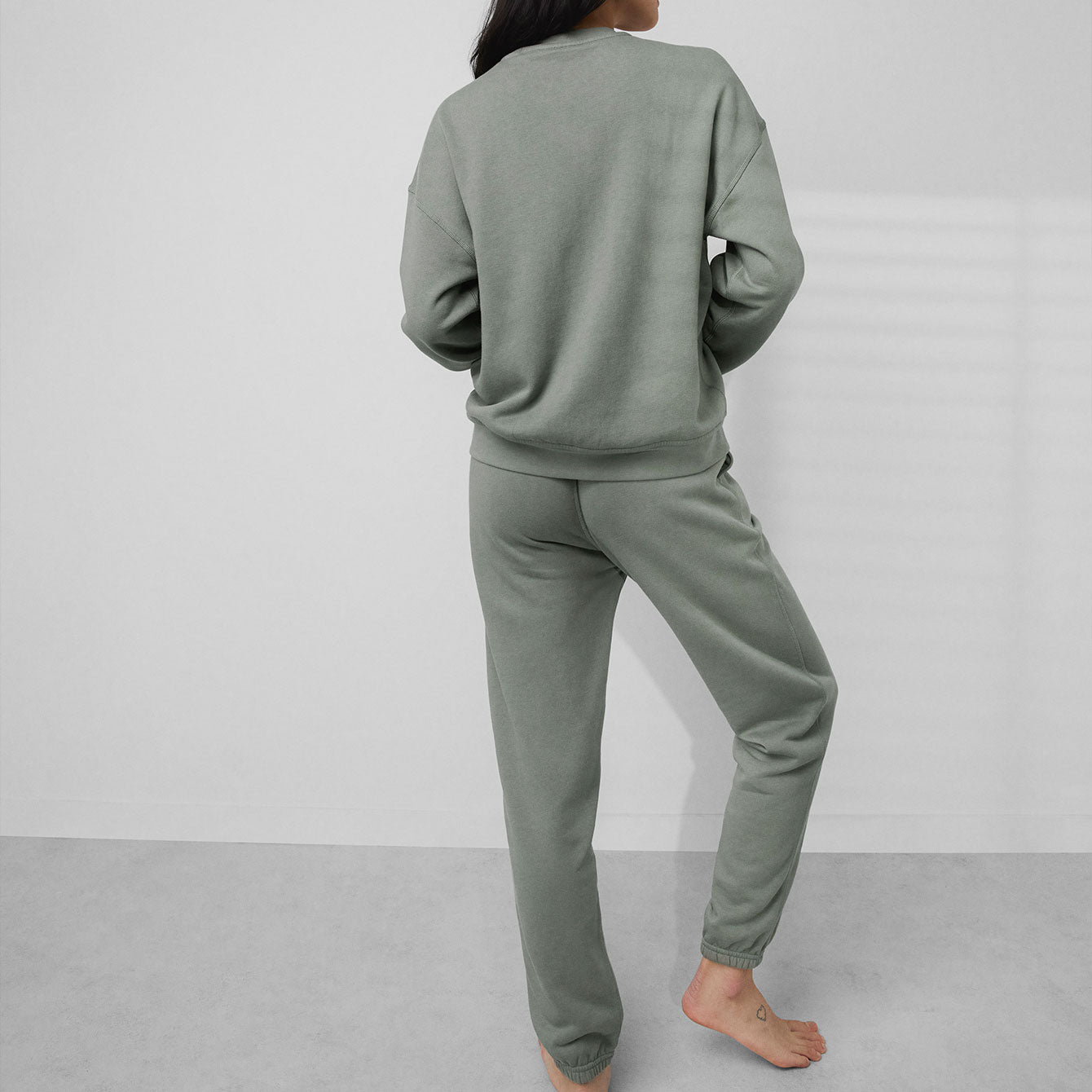 Silksweats Reversible Jogger - #Shaded Olive