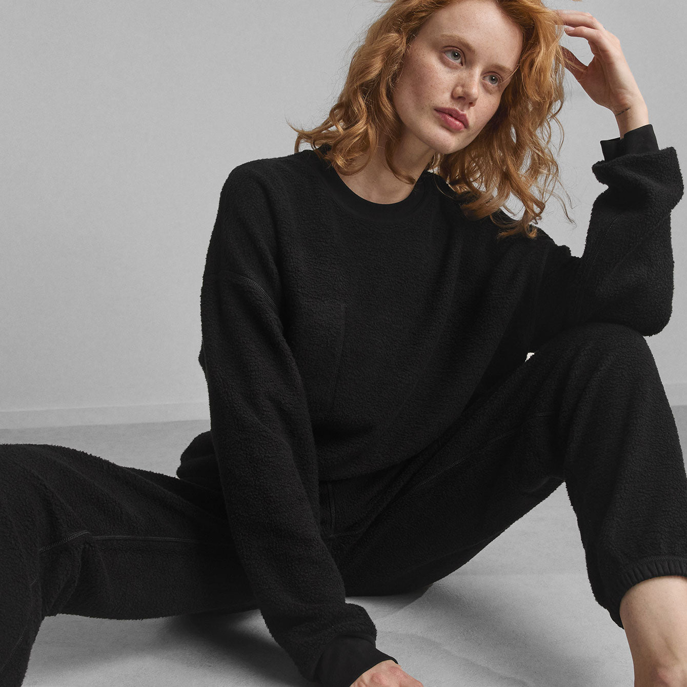 Silksweats™ Mittelschweres, wendbares Sweatshirt mit Tasche