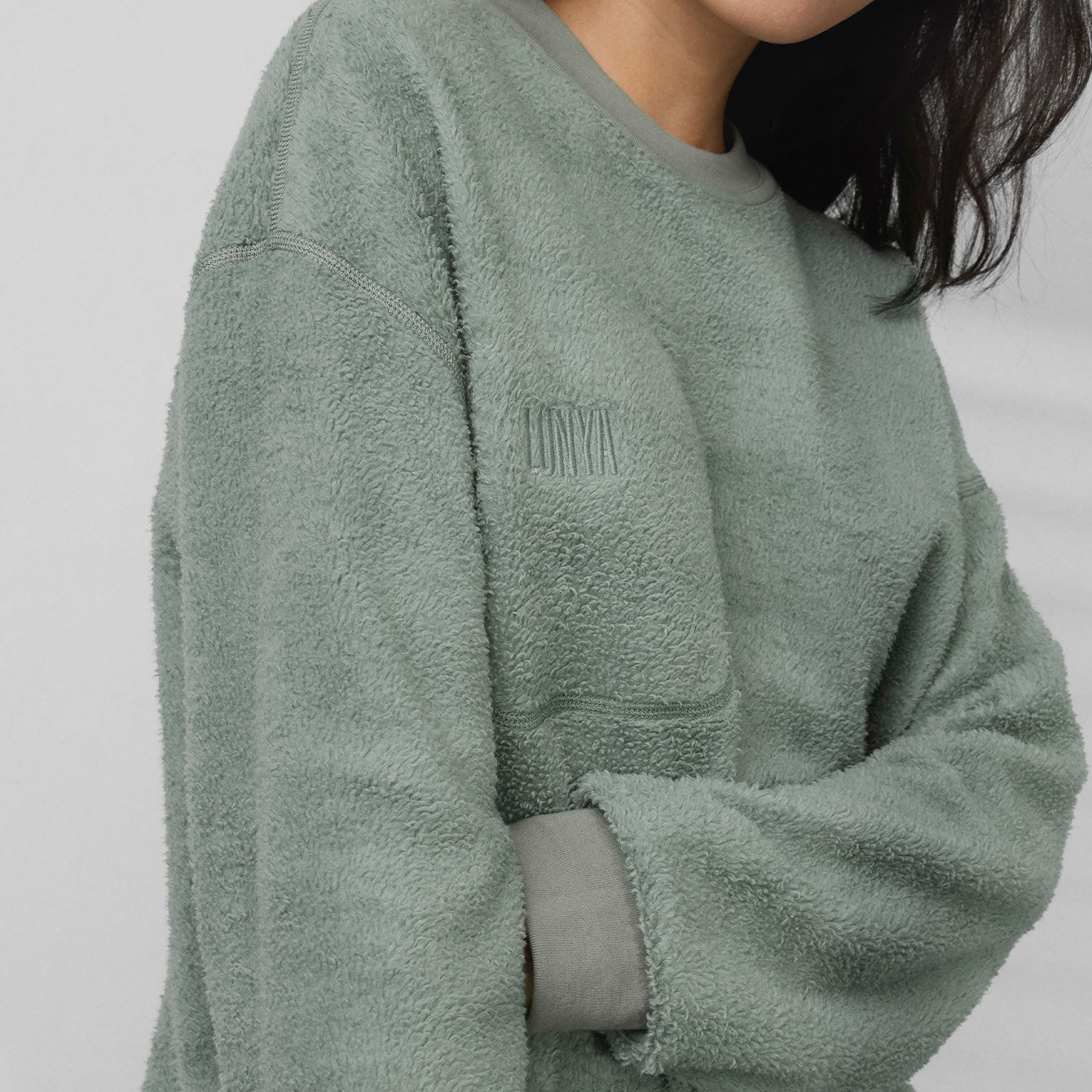 Silksweats Reversible Pocket Sweatshirt - #Shaded Olive