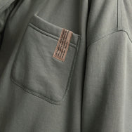 Silksweats™ Mittelschweres, wendbares Sweatshirt mit Tasche