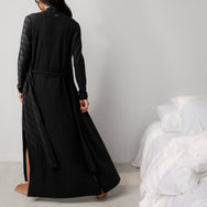 Lunya Pajamas Slumberknit™ Maxi Robe - #Immersed Black