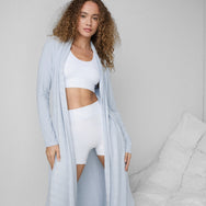 Slumberknit Maxi Robe - #Tranquil Blue