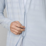 Slumberknit Maxi Robe - #Tranquil Blue