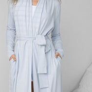 Slumberknit Maxi Robe - #Tranquil Blue