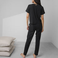 Slumberknit Tapered Pant Set - #Immersed Black-Hushed Tan