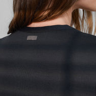 Weicher gerippter Henley aus Modal mit V-Ausschnitt