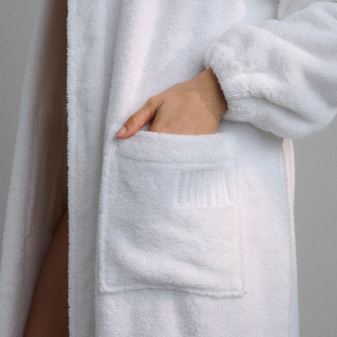 Lunya Spa Terry Robe - #Sincere White