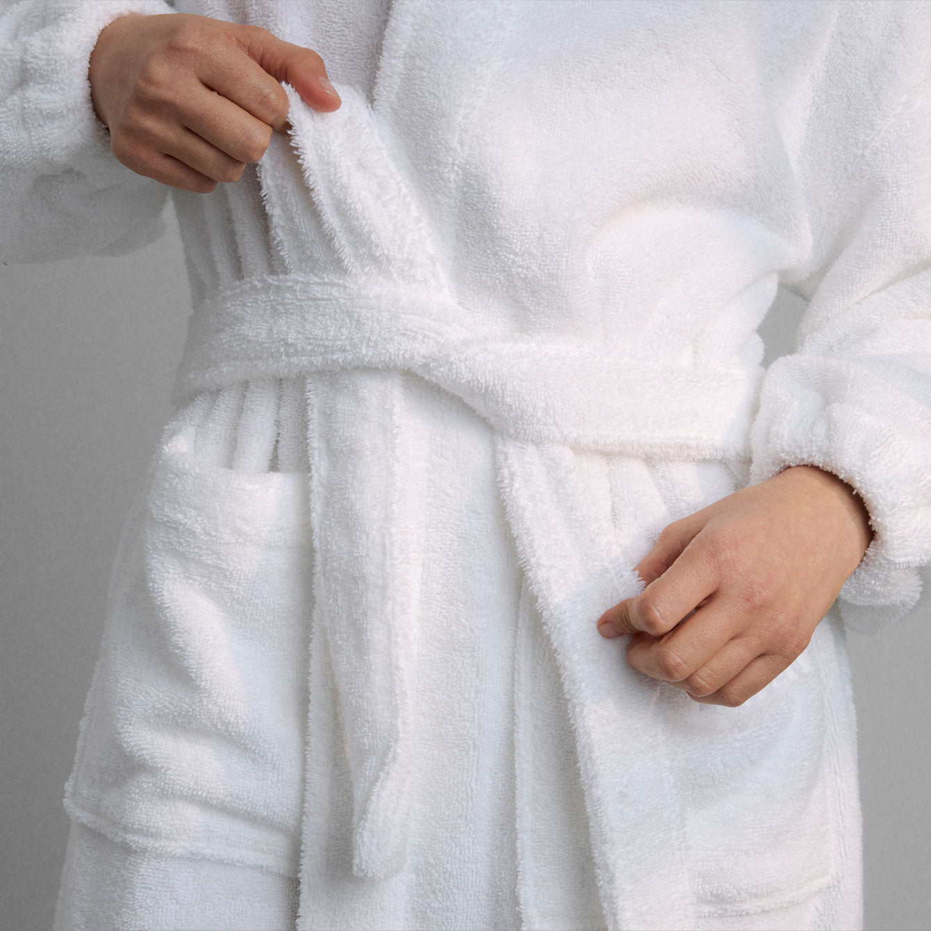 Lunya Spa Terry Robe - #Sincere White