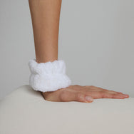 Lunya Spa Terry Wash Cuffs - #Sincere White