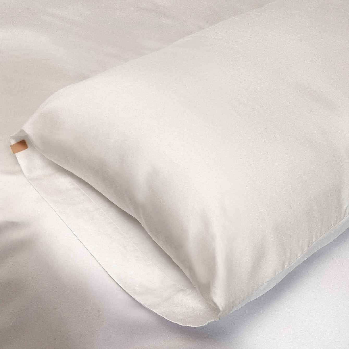 Lunya Bedding The Flipside Pillowcase - #White