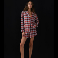 Lunya Pajamas The Spiked Marshmallow Kit - #Rustle Plaid