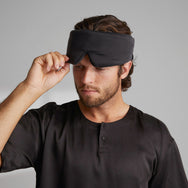 Washable Silk Sleep Mask With Box - #Immersed Black